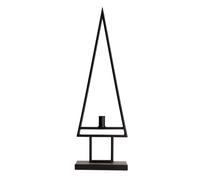 Lemon Pavilion Furniture and Decor Deco Table Top Tree Candle Holder - Metal - L8 x W20 x H59 cm - Black Lemon Pavilion Furniture and Decor Black