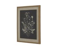 Lemon Pavilion Furniture and Decor Flora & Fauna Collection Grove on Linen in Beaded Frame in Natural Lemon Pavilion Furniture and Decor Natural