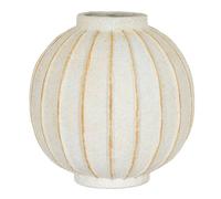 Lemon Pavilion Furniture and Decor Grove Large Globe Vase - Ceramic - L29 x W29 x H30 cm - White Lemon Pavilion Furniture and Decor White Large