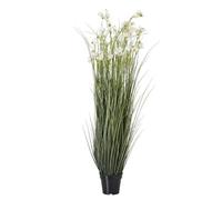 Lemon Pavilion Furniture and Decor Large Meadow Plant in Pot - Plastic - Height 150 cm - White Lemon Pavilion Furniture and Decor Multicolor