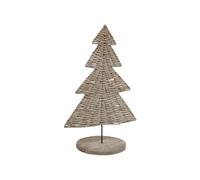 Lemon Pavilion Furniture and Decor The Noel Collection Tree Ornament - Wicker - L1 x H25 cm - Brown Lemon Pavilion Furniture and Decor Brown