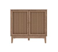 Lemon Pavilion Furniture Bordeaux Small Sideboard - MDF - L39.4 x W84.2 x H78.2 cm - Oak in Brown | Size: 1 Pack Lemon Pavilion Furniture Brown 1 Pack