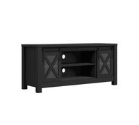 Lemon Pavilion Furniture Clover Media Unit - L39 x W119 x H55 cm - Black - Flat Pack | Size: 1 Pack Lemon Pavilion Furniture Black 1 Pack