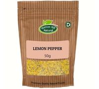 Lemon Pepper Seasoning 50g by Hatton Hill - Tangy & Spicy Blend, Ideal for Chicken, Fish & Vegetables