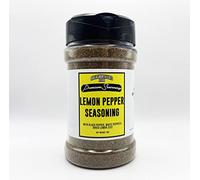 Lemon Pepper Seasoning Large Shaker, Vegan, Keto, Diet Friendly, Low Calorie, Low Fat, Premium Seasonings by Great North Eats