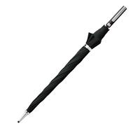 Lemon Pie Products Large Golf Umbrella Windproof & Waterproof - Black with Silver Handle, 54-Inch Automatic Open, Strong Ribs, UV Protection, Unisex Walking Umbrella for Men & Women