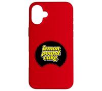 Lemon Pound Cake and Free Speech Case for iPhone 16 Plus