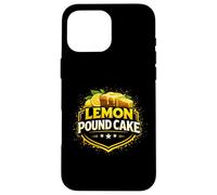 Lemon Pound Cake and Free Speech Case for iPhone 16 Pro Max