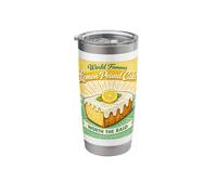 Lemon Pound Cake Retro Worth the Raid Viral Rap Song Meme Stainless Steel Insulated Tumbler