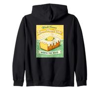 Lemon Pound Cake Retro Worth the Raid Viral Rap Song Meme Zip Hoodie