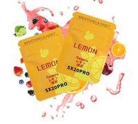 Lemon Resistance for Anxiety Breathing Necklace, 2025 New Stress & Anxiety Relief Necklace with Fruit Filter for Adults, Flavoured Filter Breathing Necklace, Breathlace Whistle Filter Aids (Lemon)