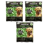 Lemon Scented Doggy Poo Bags with Strong Tie Handles Pets, Biodegradable, Leak Proof Bags Long Size for All Dogs 3 Pack, 300 Bags