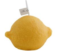Lemon Shaped Scented Candle, Lemon Wax, Fruit Soy Wax Decorative Candle for Table, Aromatherapy Candles for Stress Relief, Meditation, Yoga