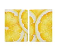 Lemon Slice Pattern Passport Holder, ID Card Protector Case Passport Holder with Slot Passports Travel Wallet Document Cover for Women And Men