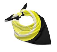 Lemon Slice Women's Head Scarf Hair Square Scarves Headscarf for Sleeping Travel Beach 18"x18"