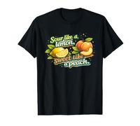 Lemon - Sour Like a Lemon, Sweet Peach Value Graphic T-Shirt