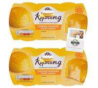 Lemon Sponge Bundle with Mr Kipling Lemon Sponge Pudding 2 x 190g + Brightdale Kitchen Booklet