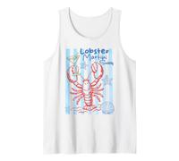 Lemon Squeeze and Lobster Please Coastal Summer Humor Tank Top