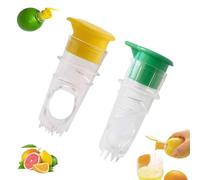 Lemon Squeezer,2025 New Screw Top Lemon Squeezer with Built In Filter Orange Citrus Press,Efficient Plastic Lime Juicer Screw Top Lemon Squeezer,Cocktails Drinks And Cookin Easy to Use