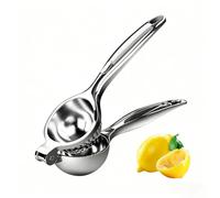 Lemon Squeezer Heavy Duty - Citrus Juicer Manual Hand Press for Lemon, Lime, Orange - Max Extraction Zinc Alloy Metal, Dishwasher Safe and Easy to Clean for Home Kitchen, Bar, Cocktails