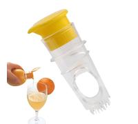 Lemon Squeezer, Lemon Juicer Press, Portable Orange Squeezer, Portable Screw Top Lemon Press with Built-in Filter, Lemon Juicer Faucet Hand Citrus Juicer