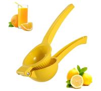 Lemon Squeezer Lemon Juicer Squeezer for Kitchen Durable Aluminium Lemon Squeezer Press Manual Hand Juicer Citrus Press for Lime, Lemon, Orange - Ideal for Lemonade, Cocktails, Bars