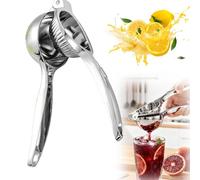 Lemon Squeezers, 2025 New Hand Press Lemon Juicer, Heavy Duty Manual Orange Juicer, Sturdy Metal Lime Squeezer, Durable Citrus Fruit Squeezer, Safe Quick & Effective Juicing Super Easy to Clean (1PCS)