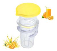Lemon Squeezers Handheld Lemon Juicer Squeezer with Lid Small Manual Fruit Press Lemons Limes Oranges Citrus Juicer Plastic Screw Top Lemons Squeezer Multi-Functional Kitchen Tool for Cocktail Drinks