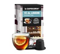 LEMON TEA (160 Capsules) compatible with Nespresso, 16 Boxes x 10 Pods (160 Servings Total), La Capsuleria