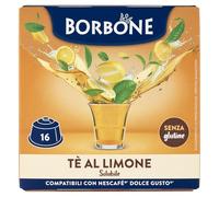 LEMON TEA CAFFÈ BORBONE - 16 DOLCE GUSTO COMPATIBLE CAPSULES 10g