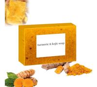 Lemon Turmeric Organic Soap Bar | Face & Body Cleanser with Turmeric Extract, Gentle Moisturising Care for Sensitive Skin, Vegan & Hypoallergenic Formula (1)
