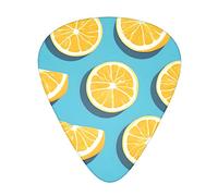 Lemon Wedges Guitar Plectrums Classical Triangle Bass Acoustic And Electric Guitar Plectrums For Guitarists 12 Pieces