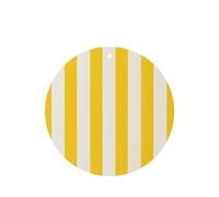 Lemon Yellow Stripes Car Air Fresheners 6 Pcs, Funny Hanging Car Air Fresheners Cute Long Lasting Scented Mirror Hanging Decoration Ornaments Gift Interior Decor Accessories For Men Women