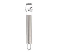 Lemon Zester Stainless Steel Lemon Citrus Peeler Kitchen Peeler Tool Orange Lemon Peelers Citrus Orange Peeling Tool for Kitchen Bar Restaurant (Silver)