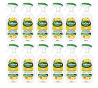 Lemon Zing Disinfectant Cleaner Spray, Kills 99.9% Viruses & Bacteria, 800ml, Pack of 12