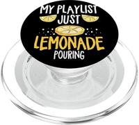 Lemonade & Lemon Juice, My Playlist Just Lemonade Pouring PopSockets PopGrip for MagSafe