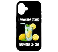 Lemonade Stand for Entrepreneur Kids Case for iPhone 16