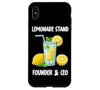 Lemonade Stand for Entrepreneur Kids Case for iPhone XS Max