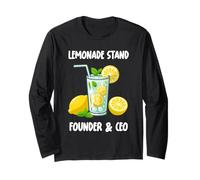 Lemonade Stand for Entrepreneur Kids Long Sleeve T-Shirt
