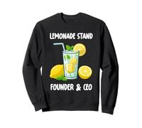 Lemonade Stand for Entrepreneur Kids Sweatshirt