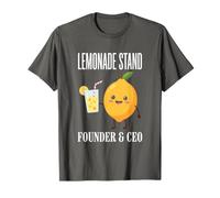 Lemonade Stand Founder and CEO Lemon Juice Lemonade Stand T-Shirt