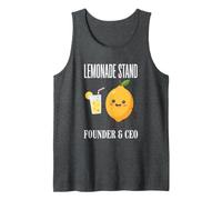 Lemonade Stand Founder and CEO Lemon Juice Lemonade Stand Tank Top
