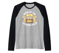 Lemonade Stand Mom of The Lemonade Dealer Raglan Baseball Tee