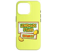 Lemonade Stand Security Kids Costume Lemonade Stand Business Case for iPhone 16 Pro