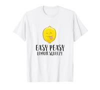 Lemonade Summer Lemons Easy Peasy Lemon Squeezy T-Shirt