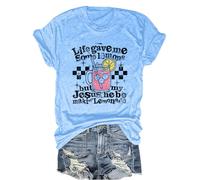 Lemonade T-Shirt Life Gave Me Some Lemons But My Jesus He Be Makin' Lemonade Shirt