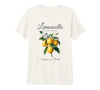 Lemoncello Lemon Liqueur Sunshine in a Bottle Fun Fruit Moms Premium T-Shirt