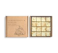 Lemongrass and Ginger Luxury Soy Wax Melts Gift Set - 16 Highly Scented Melts Various Scents - Perfect for Gifts" (Lemongrass & Ginger)