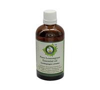 Lemongrass Essential Oil | Cymbopogon Citratus | Lemongrass Oil | for Hair | for Body | for Massage | 100% Pure Natural | Steam Distilled | Therapeutic Grade | 30ml | 1.01oz by R V Essential