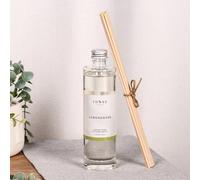 Lemongrass Luxury Reed Diffuser Refill 200ml + 10 Fibre Reeds - Highly Scented & Long Lasting